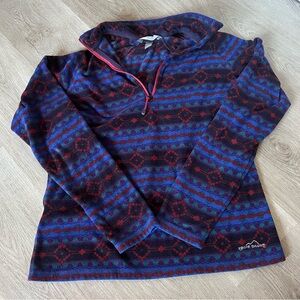 Eddie Bauer quarter zip fleece